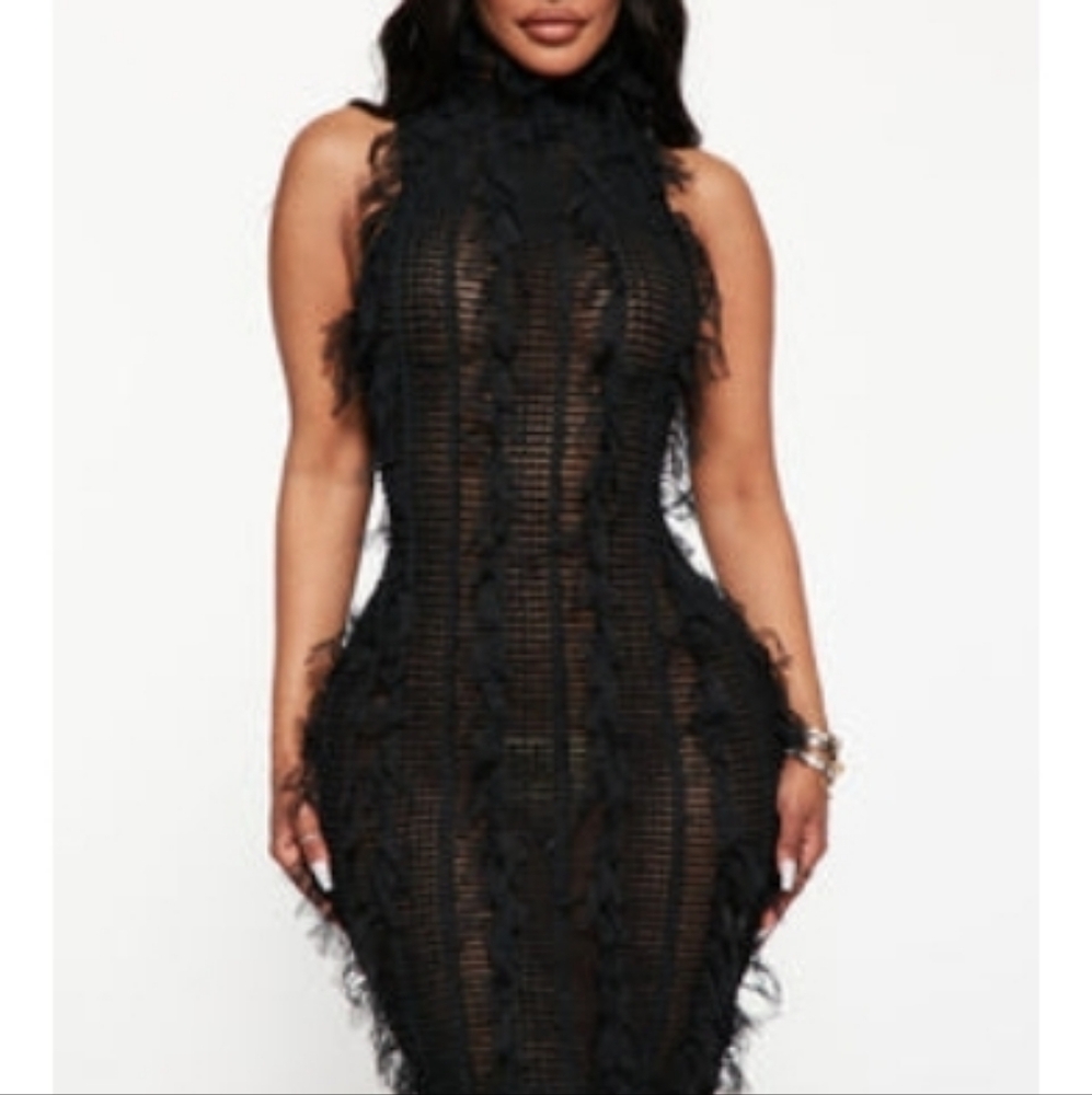 Fashion nova dress black